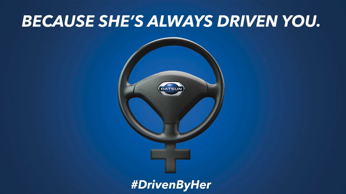 Datsun launches #DrivenByHer campaign for women