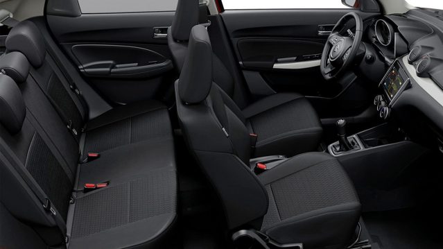 New Suzuki Swift interior
