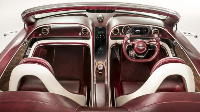 Bentley EXP 12-speed 6e Concept interior