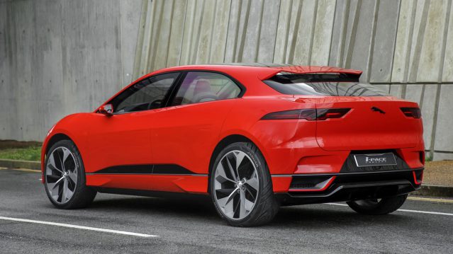 Jaguar I Pace rear