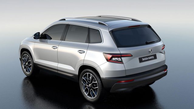 Skoda Karoq rear view