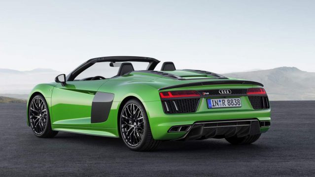 Audi R8 Spyder V10 Plus rear