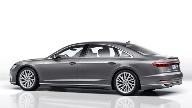 New Audi A8 rear