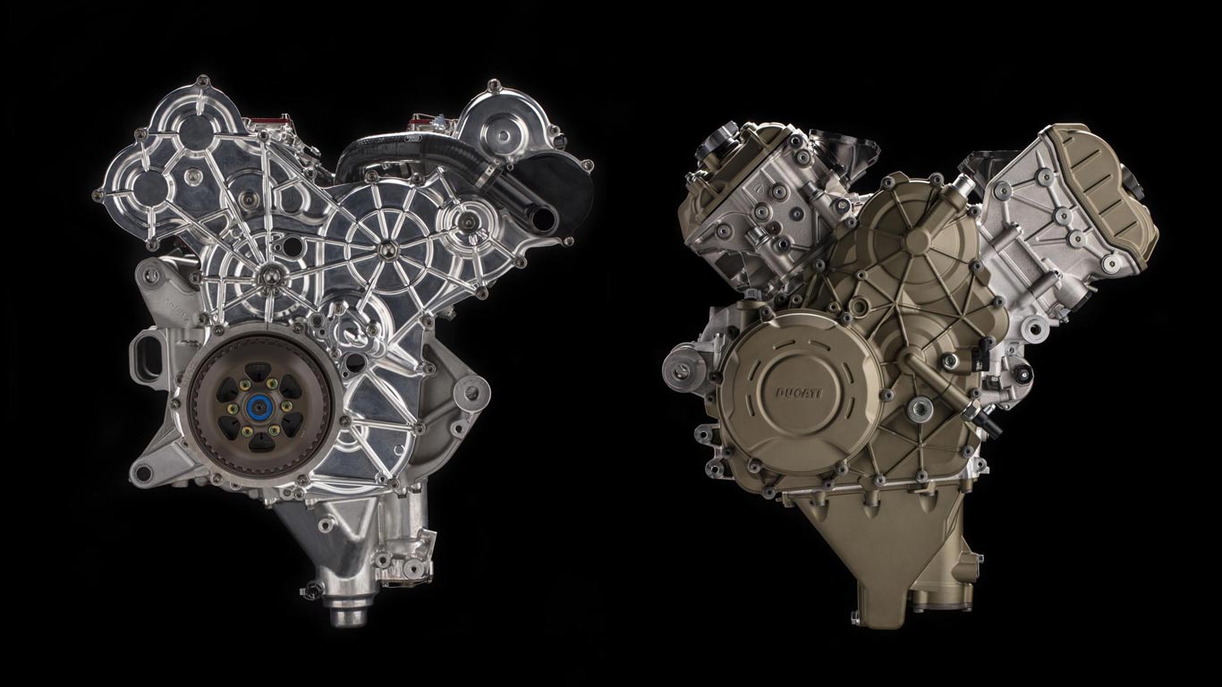 Ducati V4 Desmosedici Stradale engine
