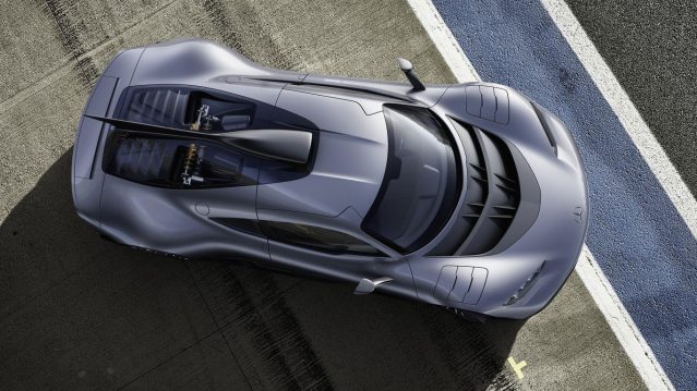 Mercedes-AMG Project ONE top view
