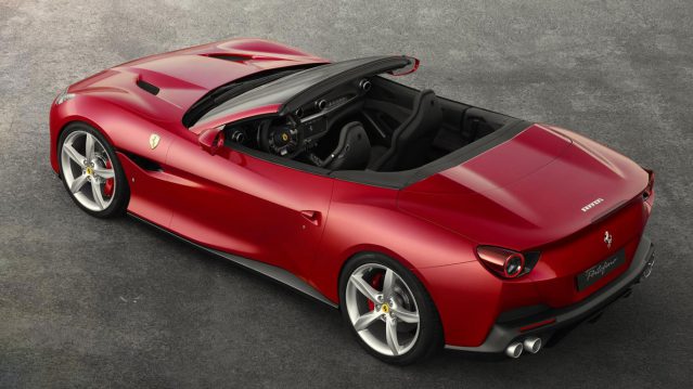 New Ferrari Portofino rear