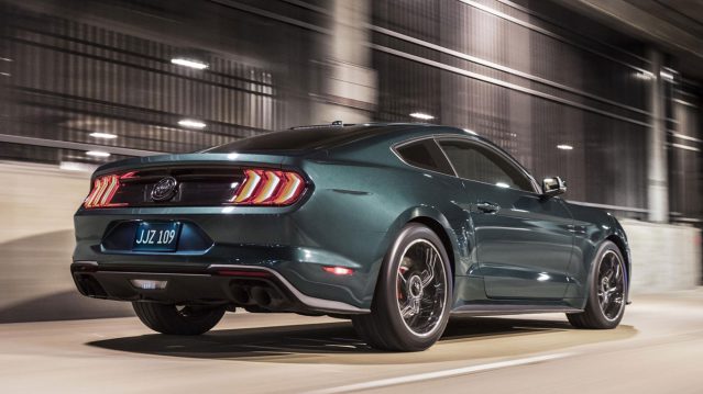 Bullitt Mustang Rear view