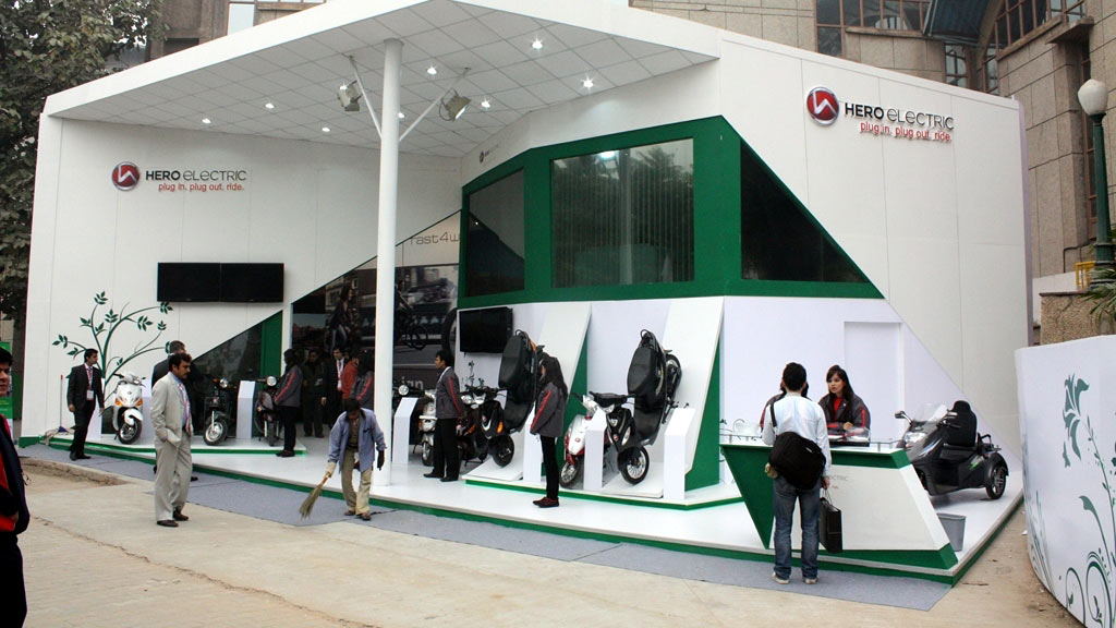 Hero Electric unveils three electric two wheeler