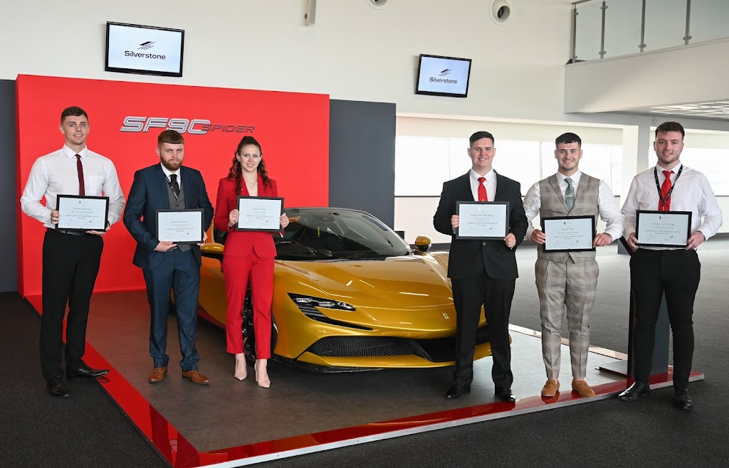 Ferrari Apprentice graduation ceremony at Ferrari Racing Days, Silverstone